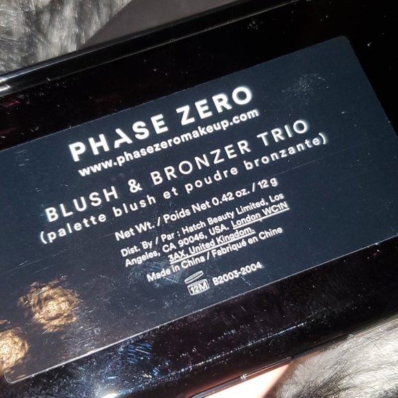Phase Zero Makeup Blush & Bronzer Trio - Picture 4 of 4
